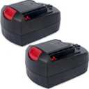 Biswaye 2Pack 18V Battery SB18C SB18A SB18B Compatible with Skil 18V Ni-Cd Cordless Tools 2810 2888 2887 2895 2897 2898 4570 5850 5995 7305 9350, 3.0Ah