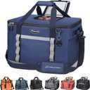 Maelstrom Collapsible Soft Cooler Bag, 24/30/60/75 Cans Beach Cooler, Ice Chest, Leakproof & Portable for Beach, Camping, Road Trips & Grocery Shopping