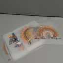 Teling 36 Pcs Iron on Decals Baby Shower Games Iron on Transfers Stickers Patches Baby Bodysuit Making Bibs Decorating Kit Patch Maker for Gender Reveal T Shirt(Rainbow)