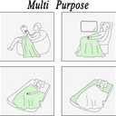 Light Yellow Fleece Throw Blanket 60"x80" Super Soft Flannel Blanket Warm Fuzzy Reversible Throw Blanket for Couch Bed Sofa 