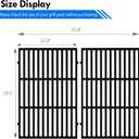 Genesis E-310 7524 Grates Replacement Parts for Weber Genesis 300 Gas Grill Grates Genesis E310 E-310 E-320 E-330 S-310 S-330 S-320 CE-310 CE-330 CEP-310 Cast Iron Cooking Grids Genesis Grill Parts