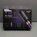 7 in 1 Blow Dryer Brush Set  Hot Air Styler for Fast Drying, Curling, Straightening & Volumizing  Ionic Hair Dryer Brush with 1200W Power  No Heat Damage for All Hair Types  Lilac