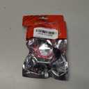 Surpass Hobby RC Motor Fan, 28000RPM Alluminum Motor Fan with Heatsink for RC Car 1/8 1/10 Scale 540 550 3650 3660 3670 Motor (Single Red)