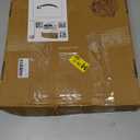 Leather Portfolio for Men, Portfolio Organizer with Zipper for Men Women, Leather Padfolios Business Resume Legal Pad Notebook Binder for A4/Pad (Brown)