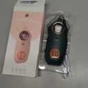 Portable Hand Warmer Electric Fast Warming Up Power Bank, 10000mAh Rechargeable Hand Warming 4 Heat Levels Double-Sided Heating, Cute Pocket USB Handwarmer for Outdoors Hunting Camping, Dark Green