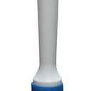 Coralpearl Drain Plunger, Small Hand Force Plumber Helper, Little 4 inch Cup Clog Remover, Tiny Rubber Unclogger in 9" Short Handle for Kitchen Sink, Bathroom Toilet, Shower Bath Tub (Blue)