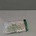 DICOSMETIC 20 Sets Cabochon Keychain Blanks Wood Keychain Pendant Tray 25mm Tan Wood DIY Keyring Making Kit with Glass Cabochons for Photo Personalized Key Chain Making