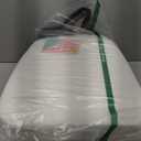 AAAAAcessories D-Shaped Chair Cushions, 2" Thick Dining Chair Pads with Ties and Removable, Machine-Washable Cover, 17" x 16", Set of 4, Black