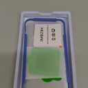 IMBZBK 3 Pack Privacy Screen Protector for iPhone 15 Tempered Glass with 3 Camera Lens Protector, Accessories 9H Anti Spy, 2.5D Curved, Case Friendly, Transparent