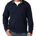 Wrangler Long Sleeve Fleece Quarter-zip, Mood Indigo, 3X-Large