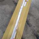 Heavy Duty Double Traverse Rod Center Open 30-48 inch White