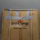 RELIFE REBUILD YOUR LIFE Dip Station Functional Heavy Duty Dip Stands Fitness Workout Dip bar Station Stabilizer Parallette Push Up Stand (Black)