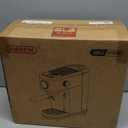 HIBREW H10B - 51mm Espresso Machine - Temperature & Cup Volume Adjustable at will - With Intelligent Display Screen & Pressure Gauge - Stainless Steel Body (Stainless Steel)