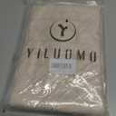 YiLUOMO Full Embossed Hearts Pattern Khaki Hand Towel Set of 2 Mother's Day Decorations 100% Cotton Super Soft Highly Absorbent Decorative Hand Towels for Bathroom Home 13x 29 Inch