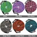 BTINESFUL  Dog Tie-Out Long Tether Rope Leash, Outdoor Dog Lead for Yard- Large Medium Dogs Outside Training, Playing, Camping, Backyard (20 Foot, Green)