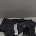 Polar Fleece Dog Coats  Winter Jacket Sweater Vest Bodysuit, Four-Legged Warm Clothes Pajamas (Large, Dark Grey)