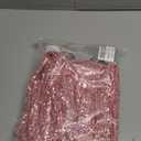 Trancylight Women's Glitter Sequin Dress Spaghetti Strap V Neck Party Cocktail Sparkly Mini Dress Clubwear XXL