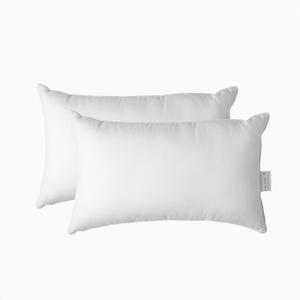 LANE LINEN 12x20  Pack of 2 White, for Sofa and Bed, Fluffy Inserts for Throw Pillow Covers, Ideal as Throw Pillows for Bed, Couch and Outdoor Settings