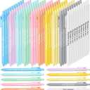 Teling 100 Pcs Inspirational Pens in Bulk Motivational Ballpoint Pens Bulk with Funny Sayings Quotes Positive Thank You Gifts for Adults Employees Coworkers Team Staff(Pastel Colors,Classic Style)
