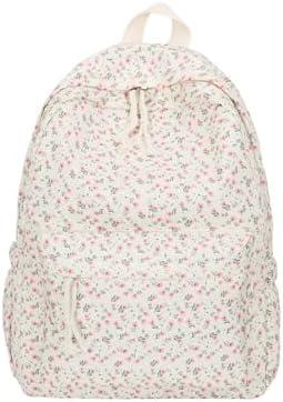 Kehpish Cotton Canvas Backpacks for Women Backpack Purse Fashion Casual Travel Daypack