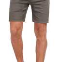 WAYRUNZ Chino Shorts Mens Shorts with Elastic Waistband