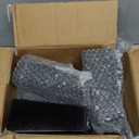 AORYVIC 6 inch Furniture Legs Black Couch Legs Set of 6 Ottoman Replacement Sofa Legs for Sectional, Dresser, Recliner, Nightstand