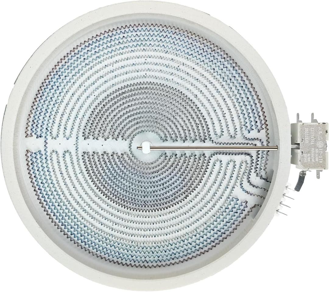 Upgraded Range 12" Triple Haliant Surface Element Replacement for GE Stove, WB30T10107 12 inch Tripe Radiant Surface Element, 1050/1950/3000W Electric Glass Stove Top Replace PS2321560 AP4344521