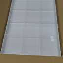 Large Clear Jewelry Organizer Display Tray, Storage Case for Rings, Earrings, Necklaces, Acrylic Drawer Organizer Trays (12 Grids)