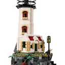 Island Lighthouse Building Block Toy Set, Gifts for Kids and Adults1092 PCS