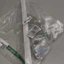 12 Pcs Support Brackets for Wire Shelving 12in Wire Shelf Bracket Closet Shelf Brackets with Anchors and Pins for Installation Wires Shelving Supported Bracket for Support Closet Wires