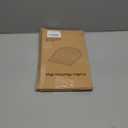 Silicone Coffee Mat,15.8"x 11.8"in Bar Mat for Countertop,Heat-Resistant,Non-Slip,Leak-Proof,Fit for Coffee Maker/Espresso Machine-Translucent