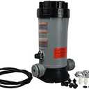CL220 Off-Line Automatic Chlorinator Feeder Compatible with Hayward Chlorine Feeder for Swimming Pool Ponds Garden,Economy Off-Line Above-Ground Pool Automatic Chlorine Bromine Feeder
