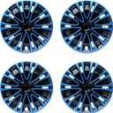 Hubcap Wheel Cover Replacement R16 Hub Caps Universal Wheel Rim Cover ABS Material Exterior Accessories for Car Trunk SUV -Set of 4, Size: 16-inch