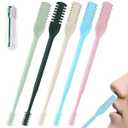 JIAOYANG 5Pcs Nose Hair Trimmer for Women - 2026 Portable Double Sided 360Â° Rotating Nasal Hair Cutter