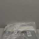 DECOMOMO Fabric Storage Bins with Lid, Storage Baskets for Shelves (Grey and White, 3 Pack) (Large)