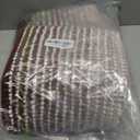 Bathroom Rugs and Mats Sets, 2 Piece Thick Absorbent Chenille Bath Mat Rug Set Non Slip, Soft Shaggy Bath Room Floor Mats for Bathroom, Machine Washable (Burgundy Red, 20" x 47" Plus 16" x 24")