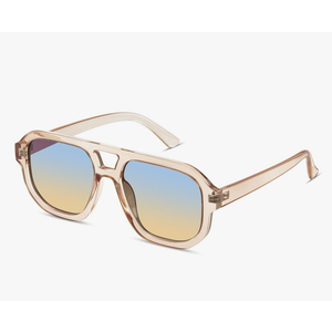 livho Trendy Polarized Square Aviator Sunglasses Women Men Square Eyewear Frame, Retro Sun Glasses for Women Men 2025 Shades