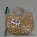 Straw Beach Bags for Women Small Shoulder Purse Woven Crossbody Handbag Top Handle Bag for Summer
