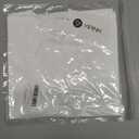 Open Back Workout Tops for Women Crop Yoga Shirts Lightweight Twist Back Athletic Running Gym Tops (White)