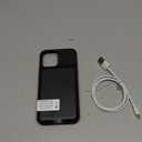 BOPPS Battery Case for iPhone 15/15 ProSupport Carplay Ultra Powerful 7000mAh Portable Rechargeable Protective Extended Charger Cover for iPhone 15 15 Pro Charging Case-6.1inch,Black