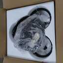 Modern LED Chandelier Black Pendant Light Fixture LED Ceiling Ring Light with 6000K and 39.4in Height Adjustable Hanging Lights for Kitchen Island Dinning Living Room