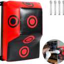 INNOLIFE Wall Mount Uppercut Bar Boxing Bag EVA Sandbag MMA Training Punching Target Aiming Point Black Red