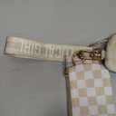 Local Girl Dual Wristlet in Khaki Checker