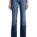 7 For All Mankind Women's Flare Wide Leg Jean | Stylish Stretch Denim Jeans | Lake Blue | 31