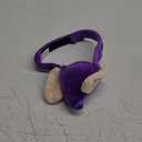 ComfyCamper Purple Dwarfs Hat with Ears Costume for Dogs Gnome Dwarf Cosplay Halloween Costumes, Medium 