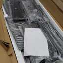 DLisiting Computer Desk with Fabric Drawers for Home Office Bedroom, 40 Inch Small Gaming Desk with 2 Drawers, Study Writing Table PC Desks, Black