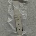 Bands for Moonswatch Watch Rubber for Omega x Swatch MoonSwatch 20mm Rolex Seiko Watch Silicone Men with Stainless Steel Replacement Bracelet Original Bracelet Omega x Swatch MoonSwatch Speedmaster (White)