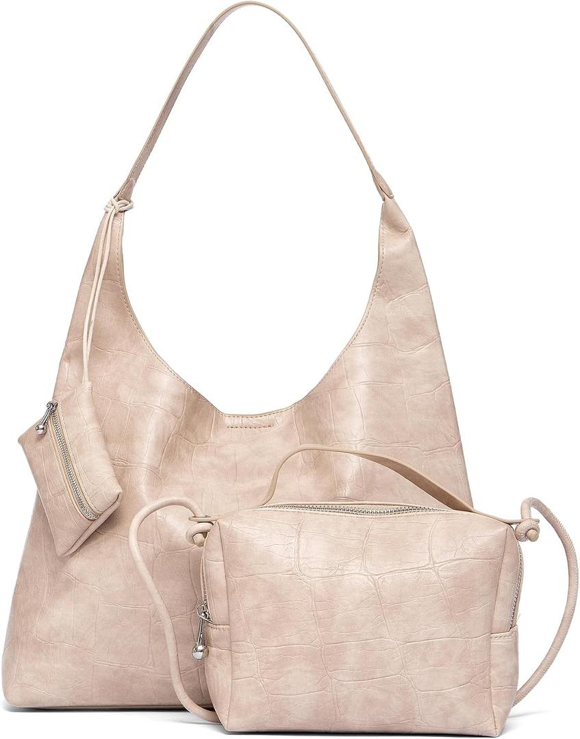 NEWBELLA Small Shoulder Bags for Women - Trendy Underarm Purse & Crossbody Handbag for Daily Commute & Evening