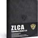 ZLCA Toploader Card Binder, 9-Pocket Trading Card Album Holder fits for 3 x 4'' Top Loader, Double-sided Card Display Storage Carrying Case, Plastic Pages for Holding PTCG MTG Sports Cards (Black)