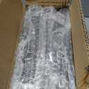 8x8 Picture Frame Set of 9, Display Pictures 4x4 with Mat or 8x8 without Mat, Multi Collage Gallery Square Photo Frames for Wall or Tabletop, Black